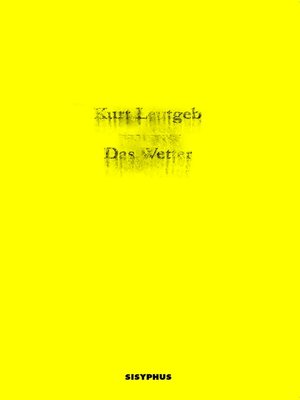 cover image of Das Wetter